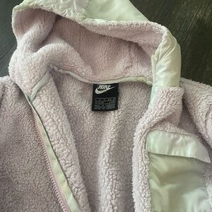 Nike Soft Pink Fleece Hoodie